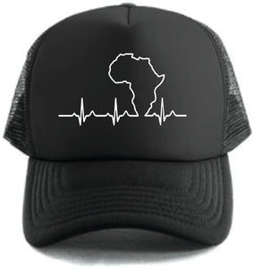 African Heartbeat - Mesh Baseball Caps