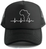 African Heartbeat - Mesh Baseball Caps