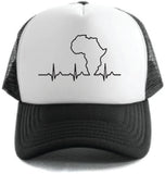 African Heartbeat - Mesh Baseball Caps
