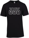 South African Table Of Elements - Unisex Modern Fit Tee