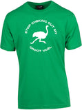 Stop checking out my groot voël - Unisex Modern Fit Tee