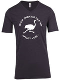 Stop Checking Out My Groot Voël - V-Neck