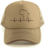 African Heartbeat - Mesh Baseball Caps