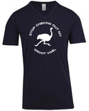 Stop Checking Out My Groot Voël - V-Neck