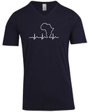 African Heartbeat - V-Neck