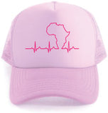 African Heartbeat - Mesh Baseball Caps