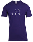 African Heartbeat - V-Neck