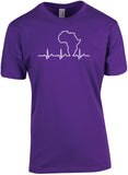 African Heartbeat - Unisex Modern Fit Tee