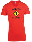 Africa, Not For Sissies - V-Neck