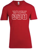 South African Table Of Elements - V-Neck