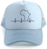 African Heartbeat - Mesh Baseball Caps