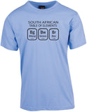 South African Table Of Elements - Unisex Modern Fit Tee