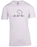 African Heartbeat - V-Neck