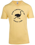 Stop Checking Out My Groot Voël - V-Neck