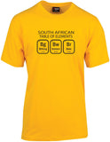 South African Table Of Elements - Unisex Modern Fit Tee
